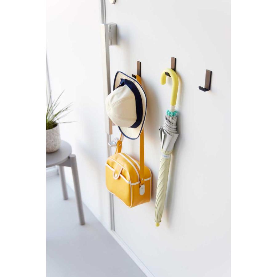 収納フック 山崎実業 正規品 tower タワー マグネットハンガーフック S 3個組 スチール製  10234 ブラック | tower | 07