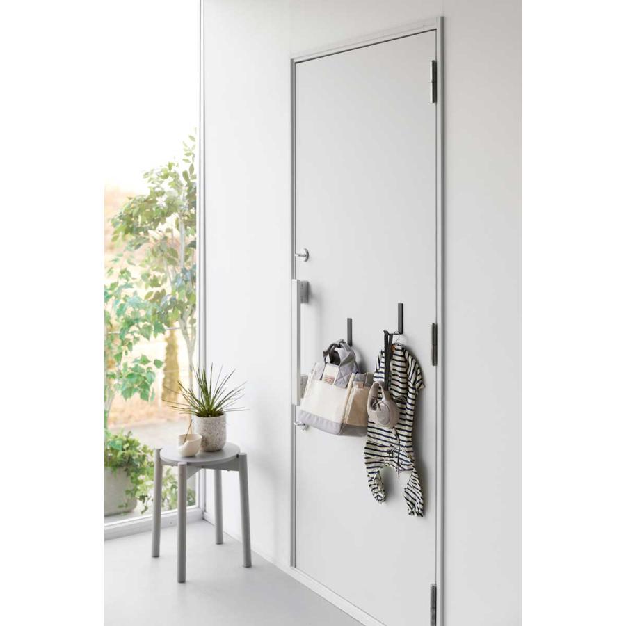 収納フック 山崎実業 正規品 tower タワー マグネットハンガーフック L 2個組 スチール製  10236 ブラック | tower | 03