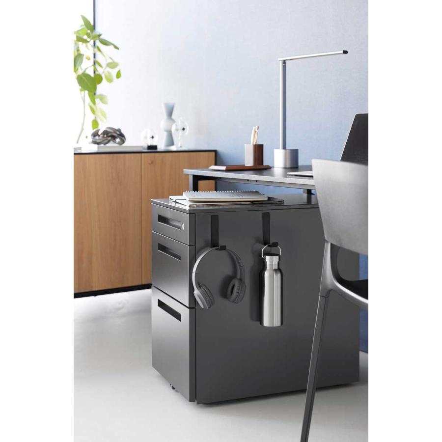 収納フック 山崎実業 正規品 tower タワー マグネットハンガーフック L 2個組 スチール製  10236 ブラック | tower | 05