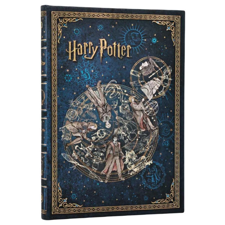 ノートブック 正規品 paperblanks ペーパーブランクス MIDI ハードカバー 罫線 ハリーポッター コレクション ミディ ホグワーツの伝説 ノート | paperblanks