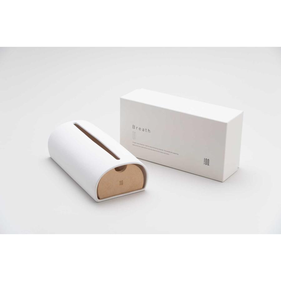ペーパータオルホルダー 100％ 100パーセント 100percent ペーパータオルボックス BREATH 漆喰 キッチンペーパー ペーパータオルケース ブレス ホワイト | 100percent | 01