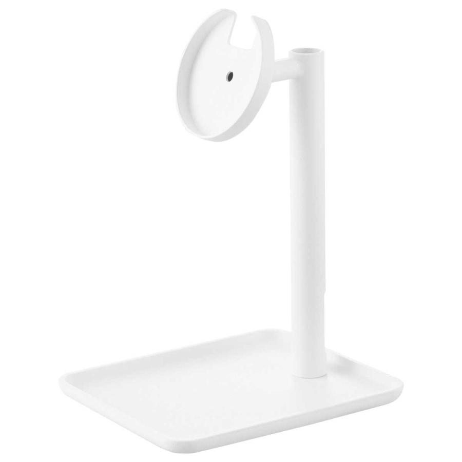 スマホスタンド 山崎実業 正規品 tower タワー トレー付きスマートフォン充電スタンド スマートフォン用スタンド  10088 ホワイト | tower | 01