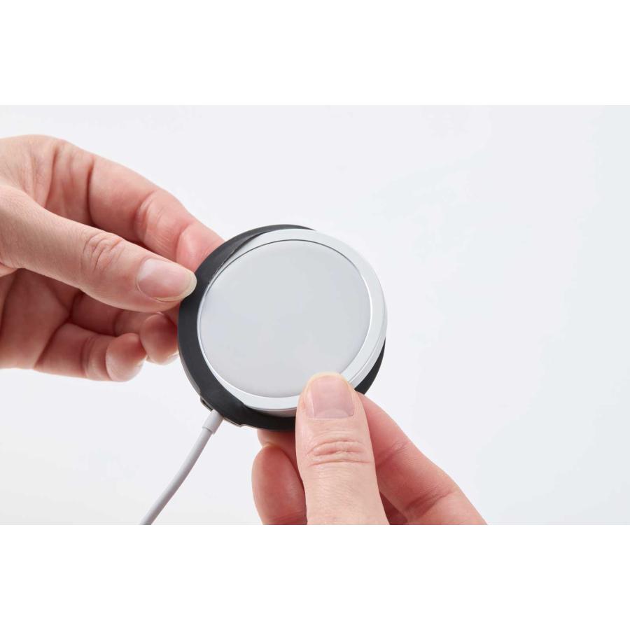 スマホスタンド 山崎実業 正規品 tower タワー トレー付きスマートフォン充電スタンド スマートフォン用スタンド  10089 ブラック | tower | 07