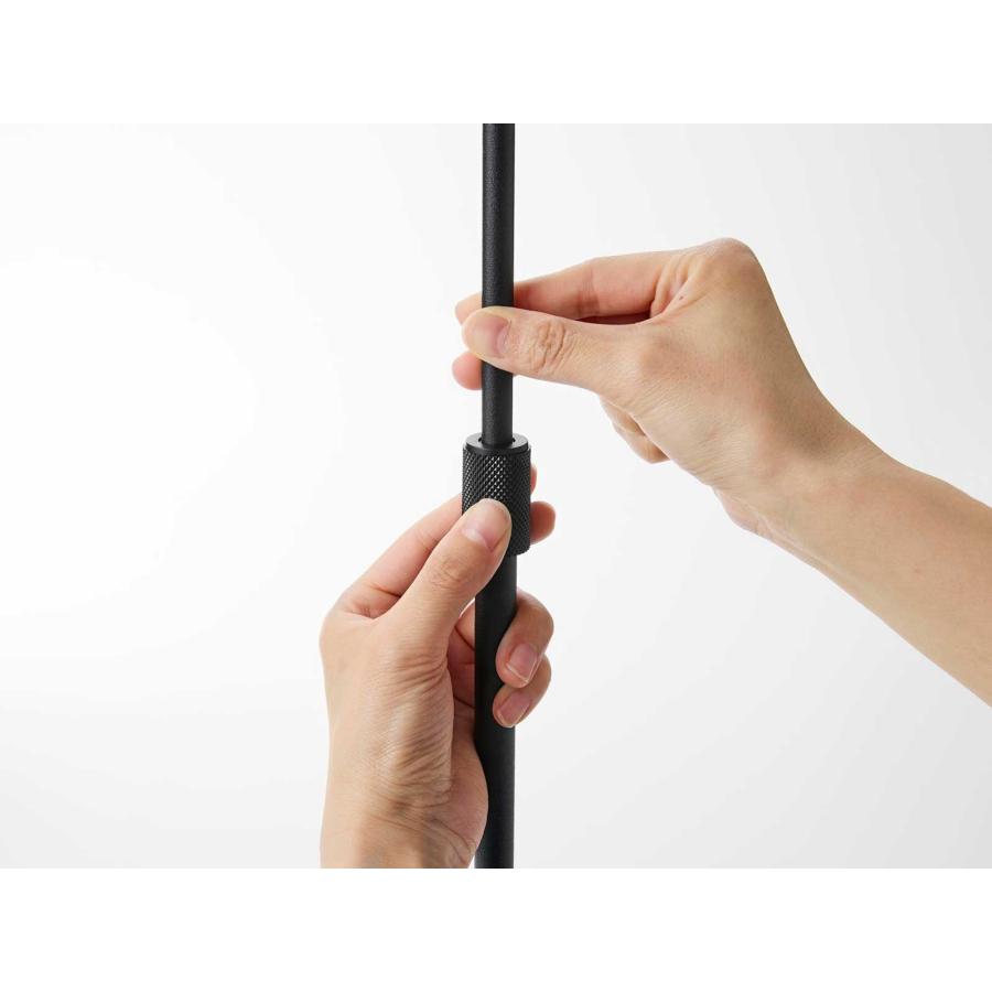 化粧鏡 山崎実業 正規品 tower タワー 高さと角度が調節できる収納付きスタンドミラー メイクアップミラー  10419 ブラック | tower | 07