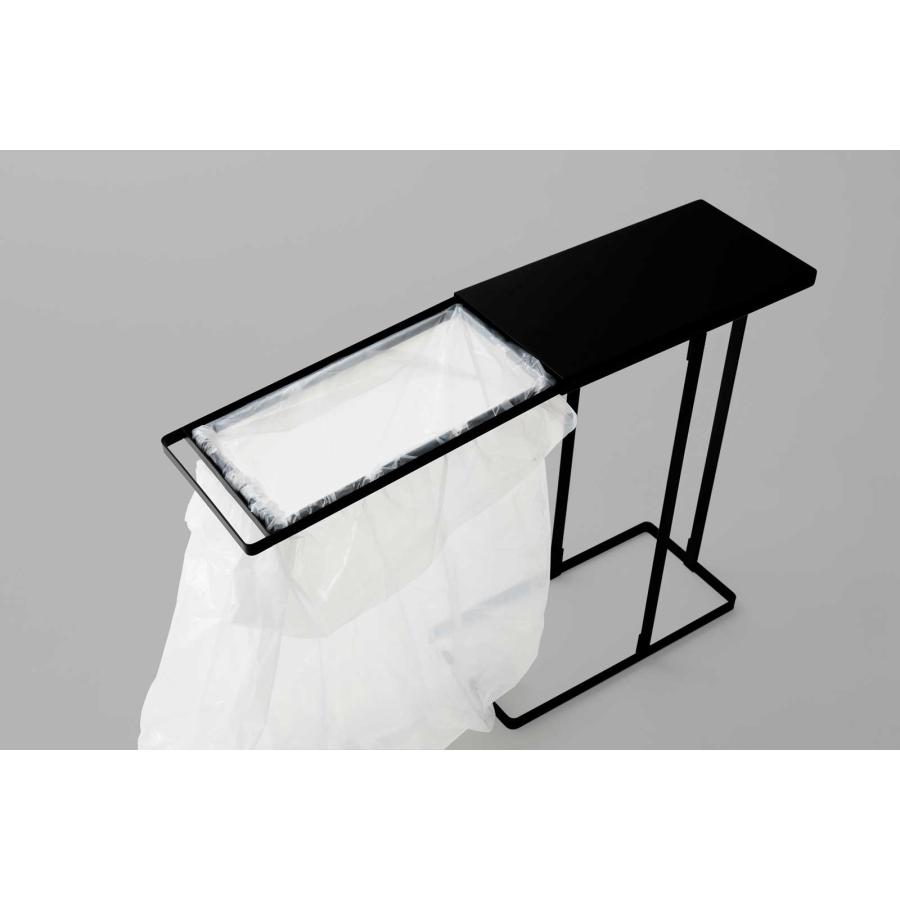 分別ゴミ箱 山崎実業 正規品 tower タワー 引き出す分別ゴミ袋ホルダー タワー スリム 45L ダストボックス キッチン用  10265 ブラック | tower | 05