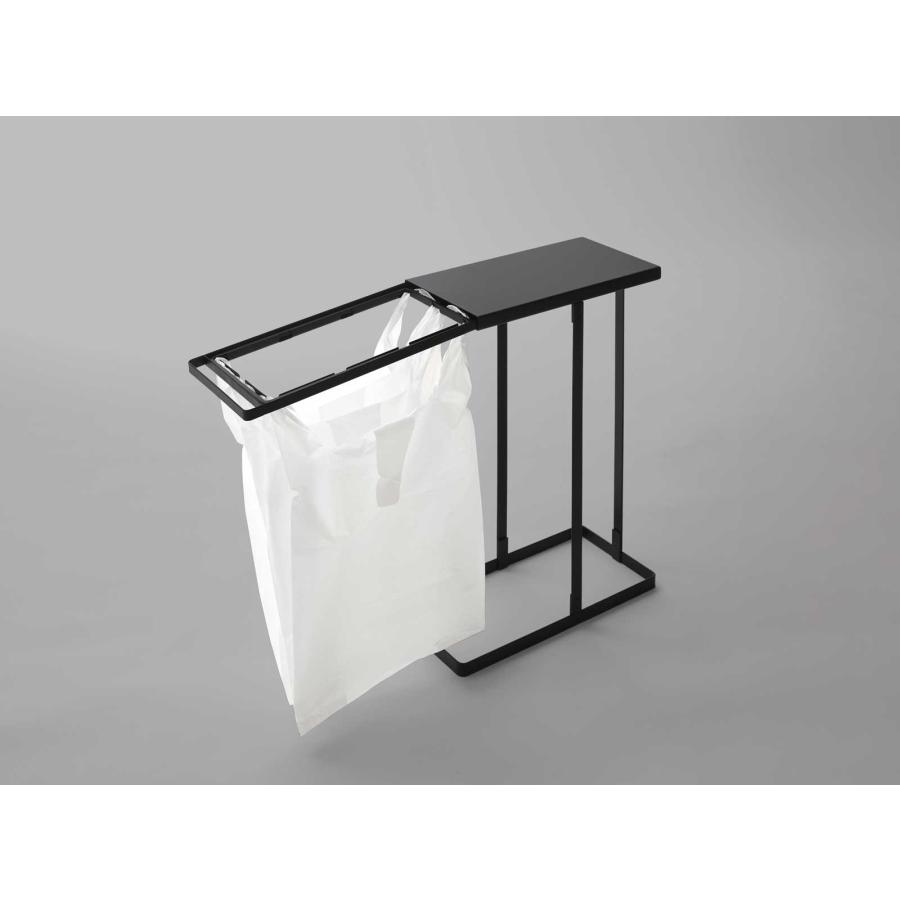 分別ゴミ箱 山崎実業 正規品 tower タワー 引き出す分別ゴミ袋ホルダー タワー スリム 45L ダストボックス キッチン用  10265 ブラック | tower | 07