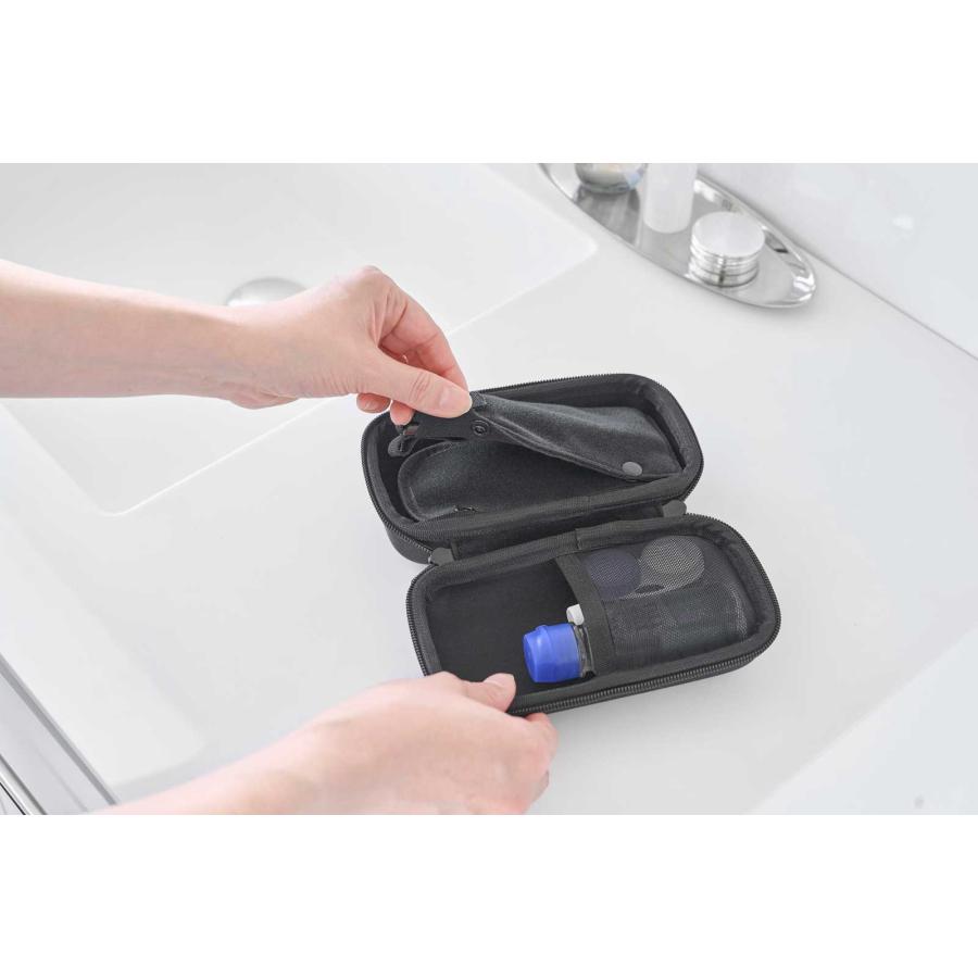 メガネケース 山崎実業 正規品 tower タワー メガネとコンタクトレンズ用品が収納できるメガネケース サングラスケース  10439 ブラック | tower | 05