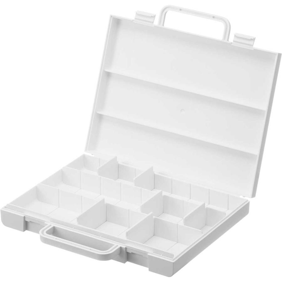 電池ケース 山崎実業 正規品 tower タワー ハンドル付きスリム分別電池ケース 電池収納ケース  10462 ホワイト | tower | 07