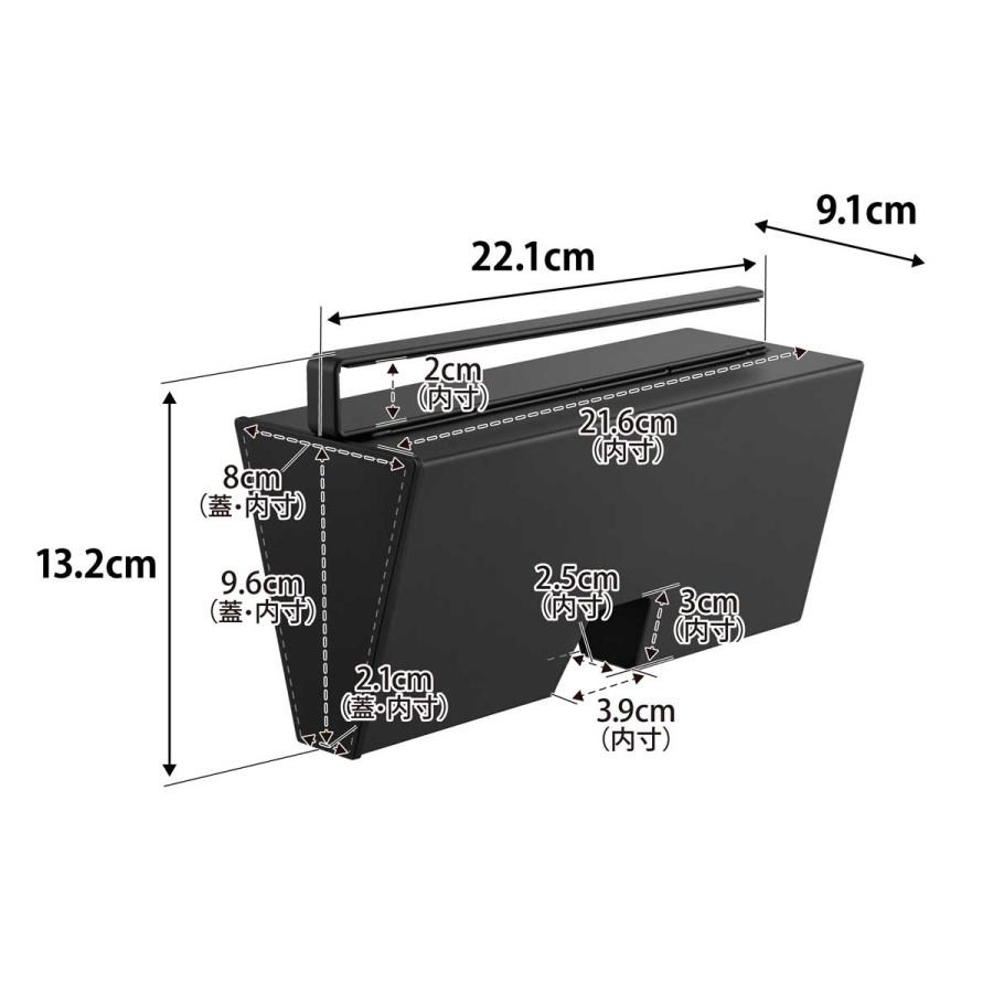 アイラップケース 山崎実業 正規品 tower タワー 戸棚下プラスチックバッグケース アイラップホルダー  10253 ブラック | tower | 05