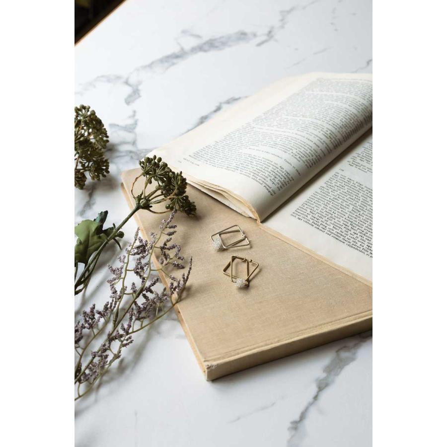 手作りアクセサリー アデペシュ a.depeche sui earcuff square ハンドメイド イヤーカフ スクエア 長方形 ゴールド |  | 01