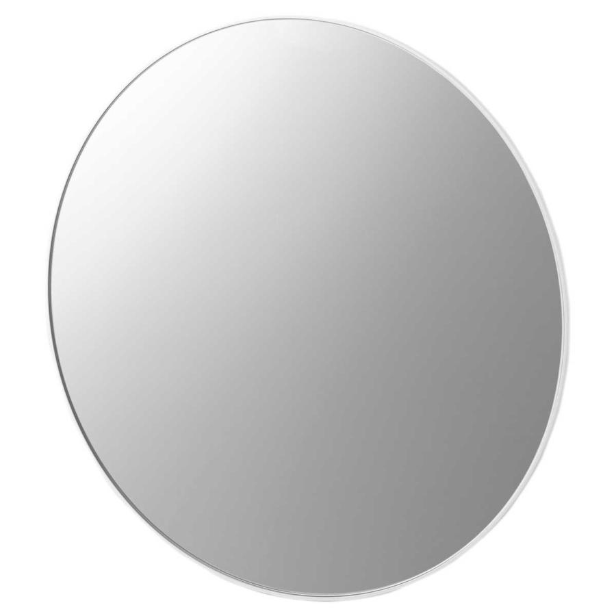 浴室ミラー 山崎実業 正規品 tower タワー マグネットバスルームミラー 丸型 42cm バスルームミラー  10177 ホワイト | tower | 01