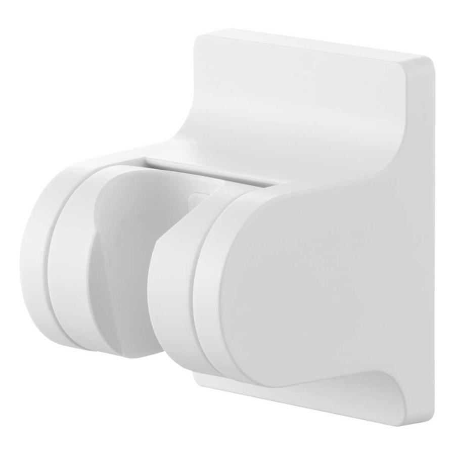 シャワーフック 山崎実業 正規品 tower タワー 角度が調節できるフィルムフックシャワーホルダー シャワーハンガー 掛具  10288 ホワイト | tower | 01