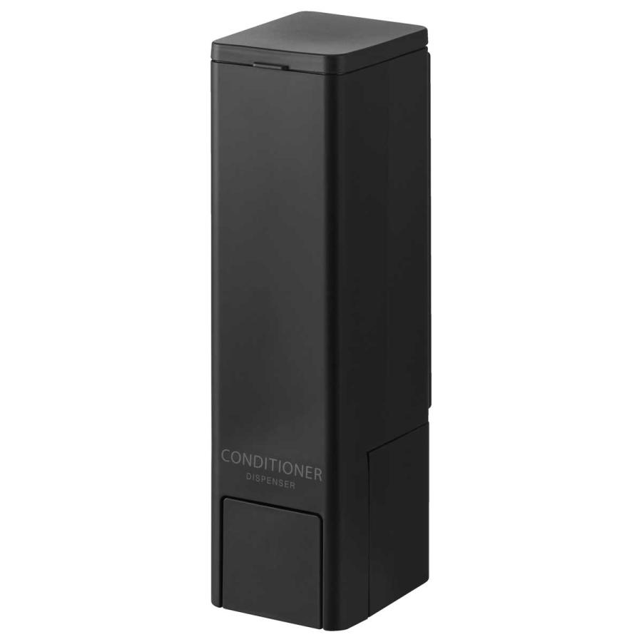 ソープディスペンサー 山崎実業 正規品 tower タワー 下から出るマグネットディスペンサー ソープボトル 詰め替え用ボトル  10293 コンディショナー ブラック | tower | 01