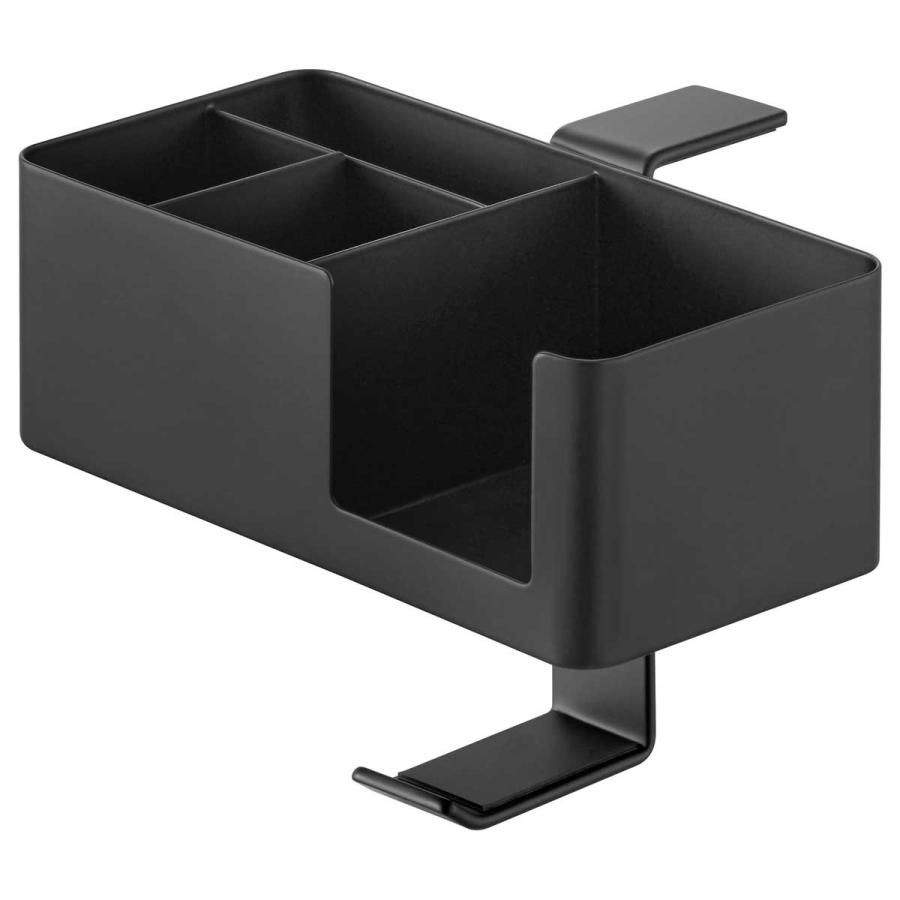 デスク収納ラック 山崎実業 正規品 tower タワー テーブル横マルチラック デスクトレー テーブル収納  10368 ブラック | tower | 01