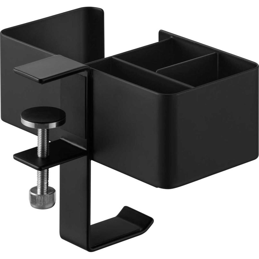 デスク収納ラック 山崎実業 正規品 tower タワー テーブル横マルチラック デスクトレー テーブル収納  10368 ブラック | tower | 07