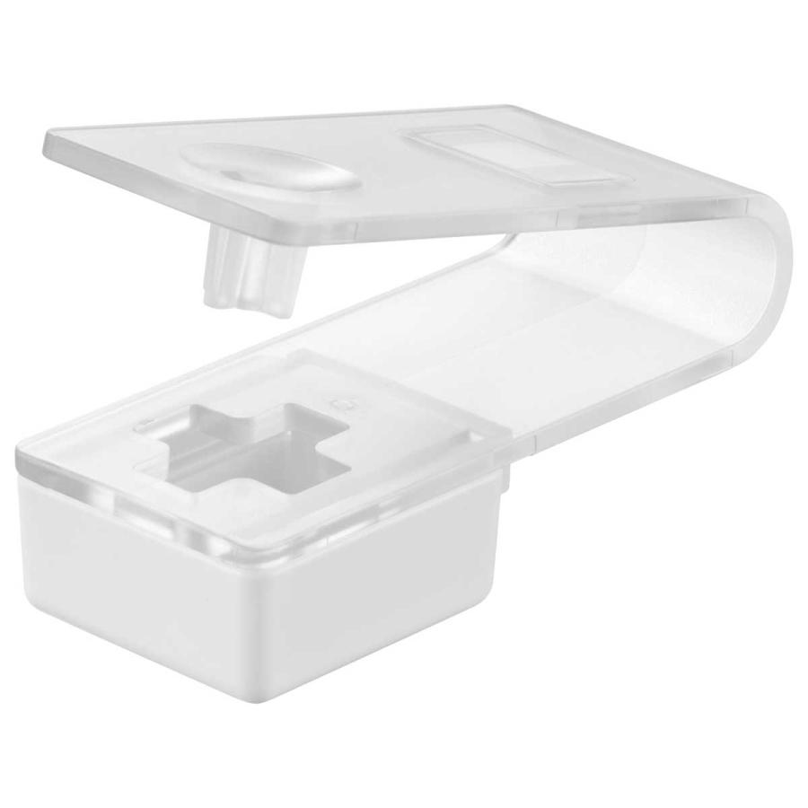 錠剤オープナー 山崎実業 正規品 tower タワー 押すだけ簡単マグネット錠剤オープナー 薬取り出し器  10432 ホワイト | tower | 01