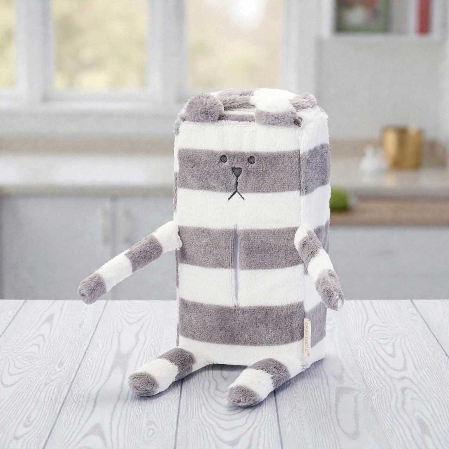 ティッシュケース 正規品 CRAFTHOLIC クラフトホリック ティッシュボックスカバー ティッシュカバー  GRAY BORDER SLOTH グレースロース |  | 01