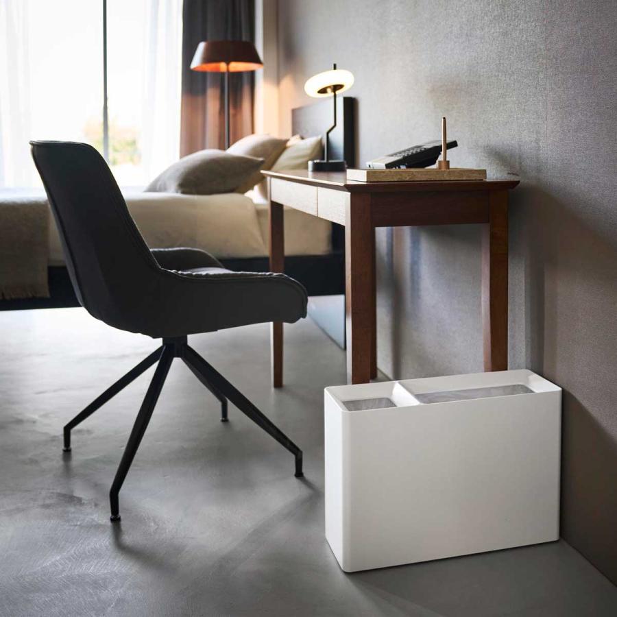 分別ゴミ箱 山崎実業 正規品 tower タワー スーパー・コンビニ弁当がそのまま入る分別ダストボックス ダストボックス ごみ箱  10354 ホワイト | tower