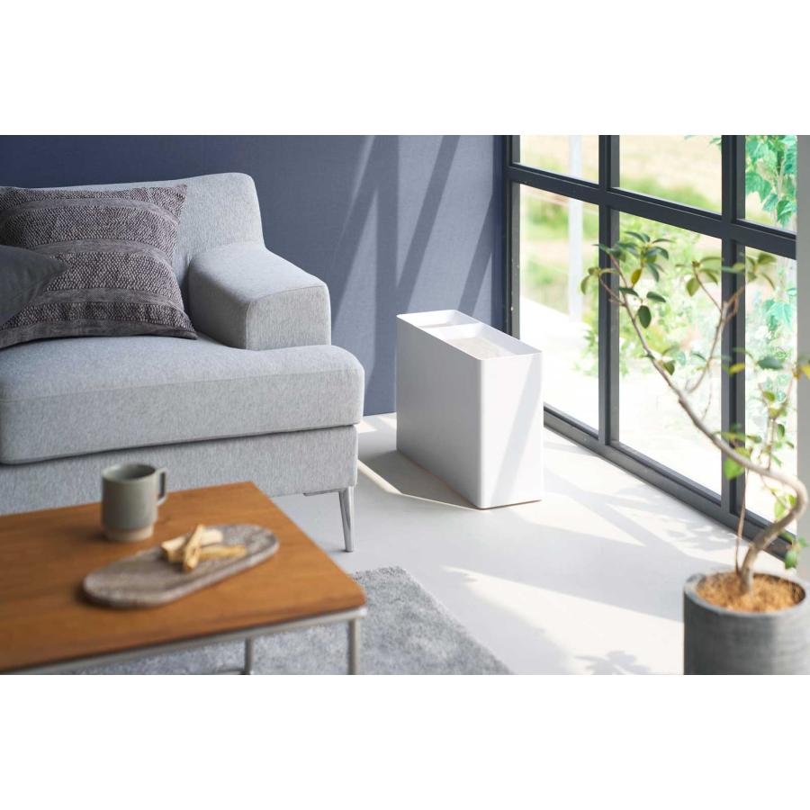 分別ゴミ箱 山崎実業 正規品 tower タワー スーパー・コンビニ弁当がそのまま入る分別ダストボックス ダストボックス ごみ箱  10354 ホワイト | tower | 04