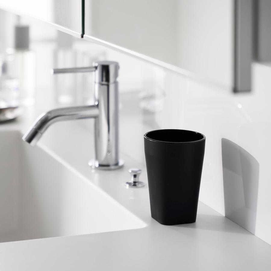 タンブラー 山崎実業 正規品 tower タワー タンブラー グラス コップ  10814 ブラック | tower