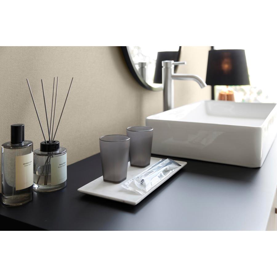 タンブラー 山崎実業 正規品 tower タワー タンブラー グラス コップ  10816 クリアブラック | tower | 03