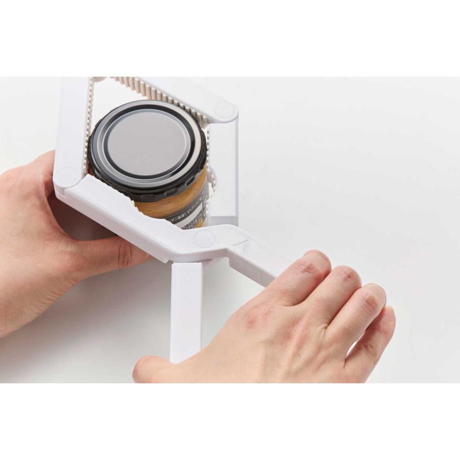 キャップオープナー 山崎実業 正規品 tower タワー 軽い力で開けられるマグネットキャップオープナー 便利グッズ  10430 ホワイト | tower | 07