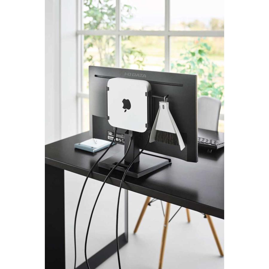 PC収納ラック 山崎実業 正規品 smart スマート スリーウェイ小型PC収納ラック S PCラック  10421 ブラック | 山崎実業 | 04