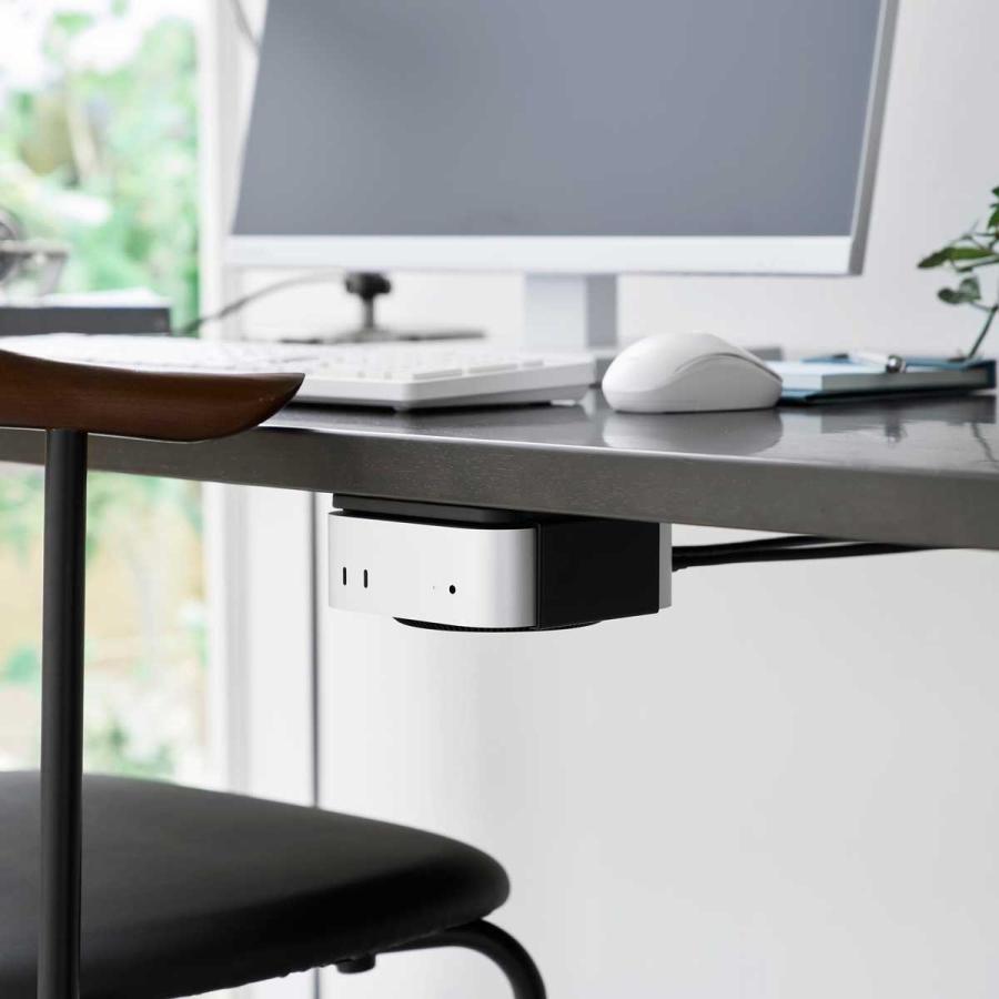 PC収納ラック 山崎実業 正規品 smart スマート スリーウェイ小型PC収納ラック XS PCラック  10423 ブラック | 山崎実業