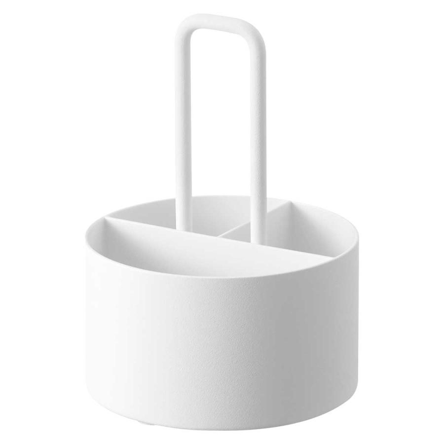 シュガー＆ミルクケース 山崎実業 正規品 tower タワー シュガー＆ミルクオーガナイザー おしゃれ  10807 ホワイト | tower | 01