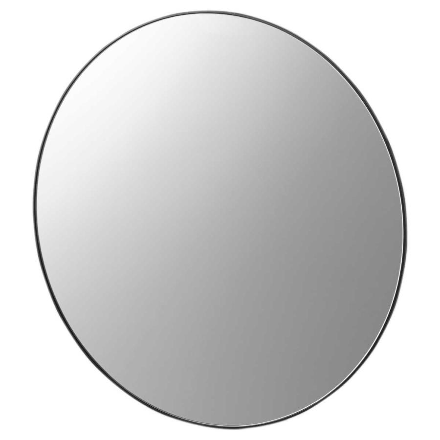 浴室くもり止めミラー 山崎実業 正規品 tower タワー マグネットバスルーム樹脂ミラー 丸型 42cm プラスチックミラー  10174 ブラック | tower | 01