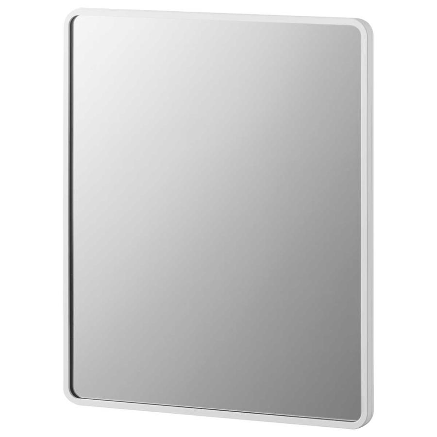 浴室くもり止めミラー 山崎実業 正規品 tower タワー マグネットバスルーム樹脂ミラー 角型 プラスチックミラー  10302 ホワイト | tower | 01