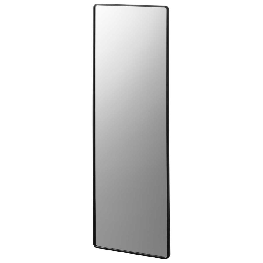 浴室くもり止めミラー 山崎実業 正規品 tower タワー マグネットバスルーム樹脂ミラー 角型 ロング プラスチックミラー  10305 ブラック | tower | 01