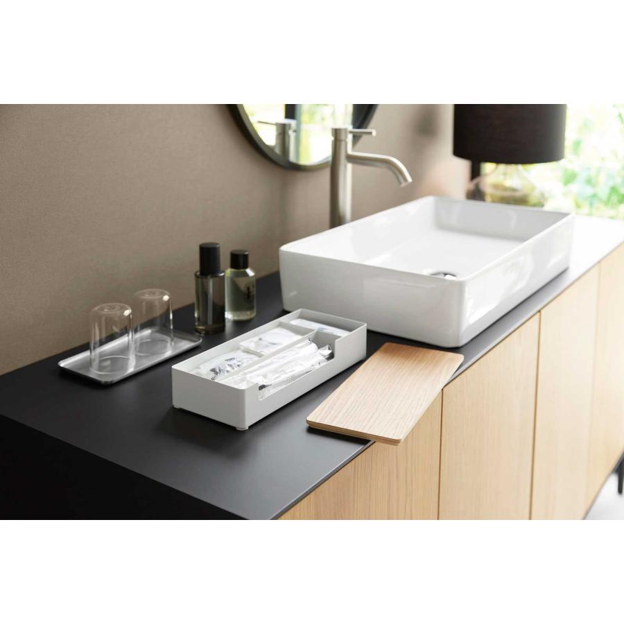 ホテルライク 山崎実業 正規品 RIN リン 蓋付きアメニティ＆小物収納 ラグジュアリー  10603 ナチュラル | 山崎実業 | 02