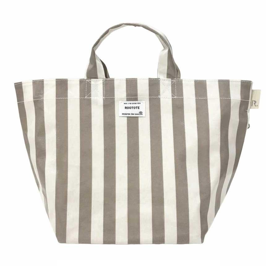 2026新作 トートバッグ 正規品 ROOTOTE ルートート EU.デリ.ラミネート-W トート バッグ DELI 3531 グレー・ホワイト | ROOTOTE
