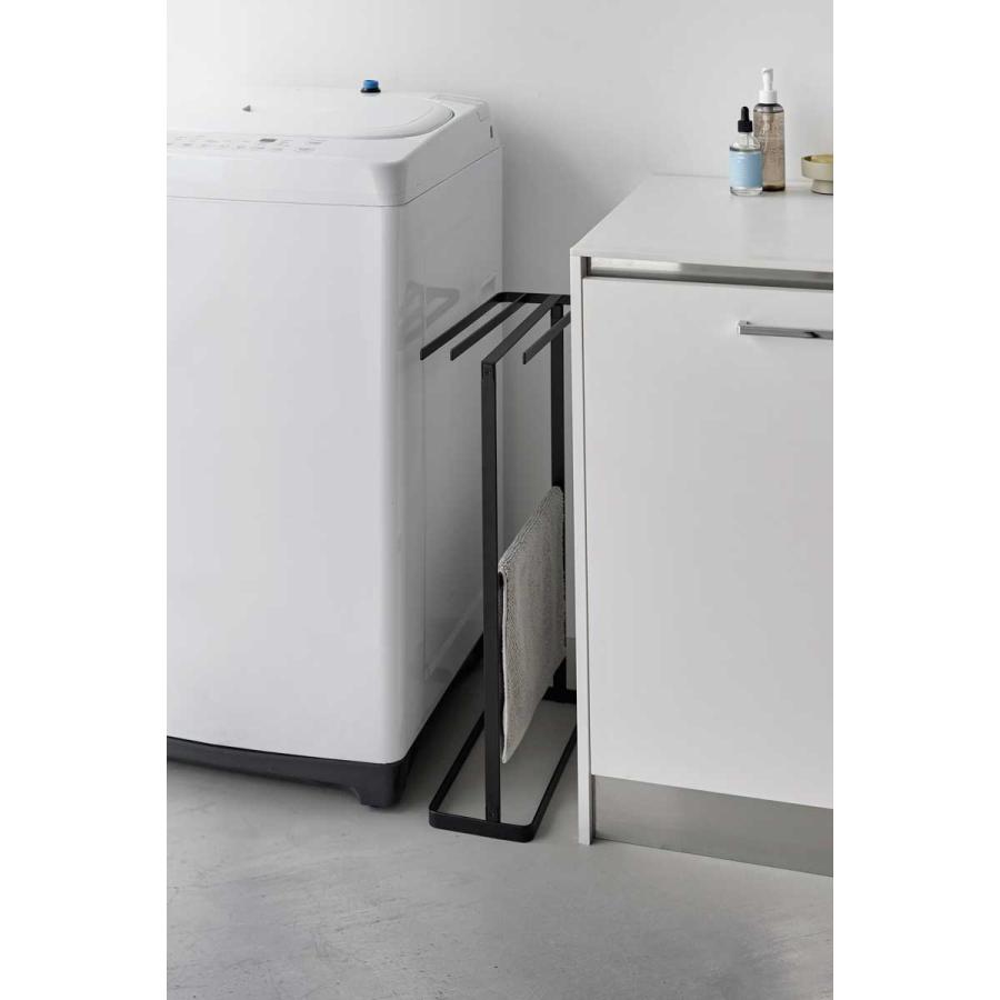 タオルハンガー 山崎実業 正規品 tower タワー 横から掛けられるタオルハンガー タオルラック タオル掛け  10550 ブラック | tower | 05