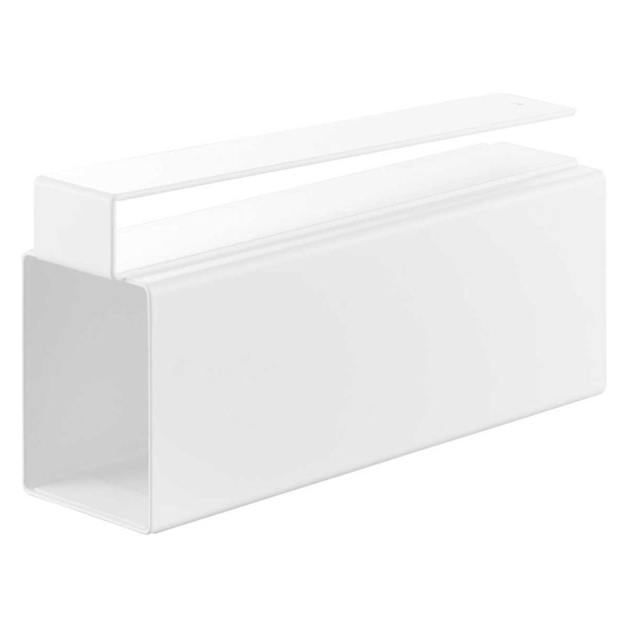 ラップホルダー 山崎実業 正規品 tower タワー 戸棚下ラップホルダー ラップ収納 収納アイデア  10507 ホワイト | tower | 01