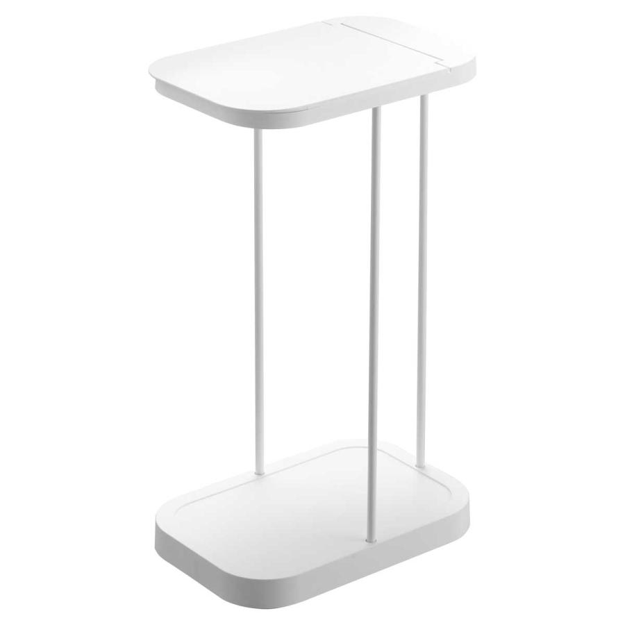 ゴミ箱 山崎実業 LUCE ルーチェ キャスター付き分別ゴミ袋ホルダー ダストボックス ごみ箱  10565 ホワイト | 山崎実業 | 01