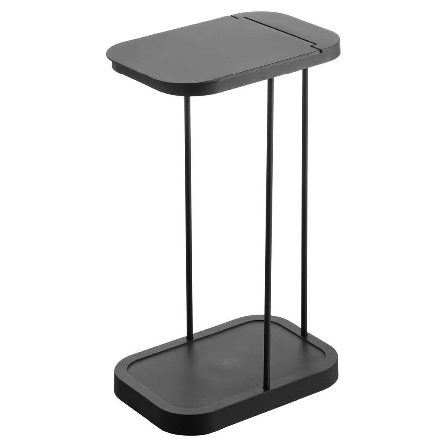 ゴミ箱 山崎実業 LUCE ルーチェ キャスター付き分別ゴミ袋ホルダー ダストボックス ごみ箱  10566 ブラック | 山崎実業 | 01