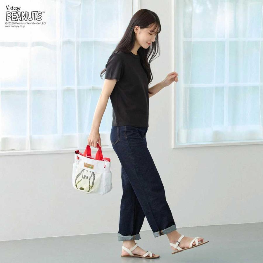 2026新作 スヌーピーバッグ 正規品 ROOTOTE ルートート IP.スクエア.バディ.ピーナッツ-1E スヌーピーグッズ トートバッグ Vintage PEANUTS BUDDY 8508 イエロー | ROOTOTE | 02