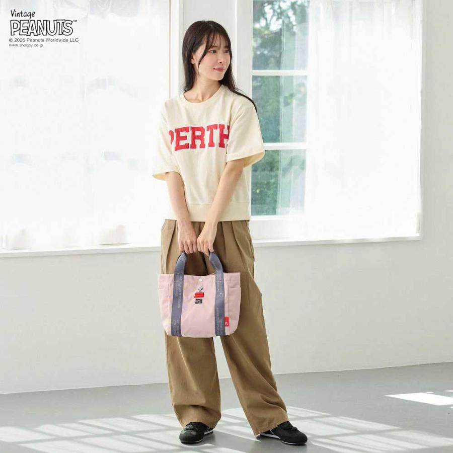 スヌーピーバッグ 正規品 ROOTOTE ルートート IP.デリ.ピーナッツ-1D スヌーピーグッズ トートバッグ PEANUTS DELI 8504 ピンク | ROOTOTE | 04
