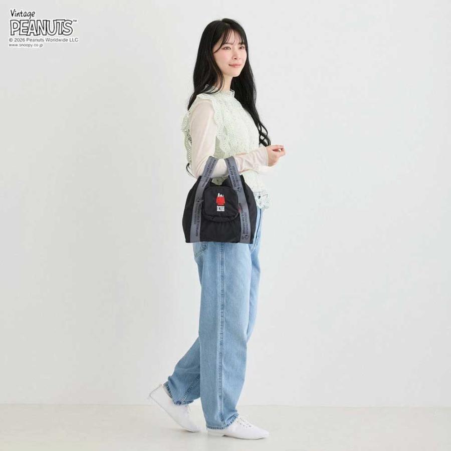 2026新作 スヌーピーバッグ 正規品 ROOTOTE ルートート IP.ルーショッパーミッド.ピーナッツ-1D スヌーピーグッズ トートバッグ ROO-shopper 8507 ピンク | ROOTOTE | 02