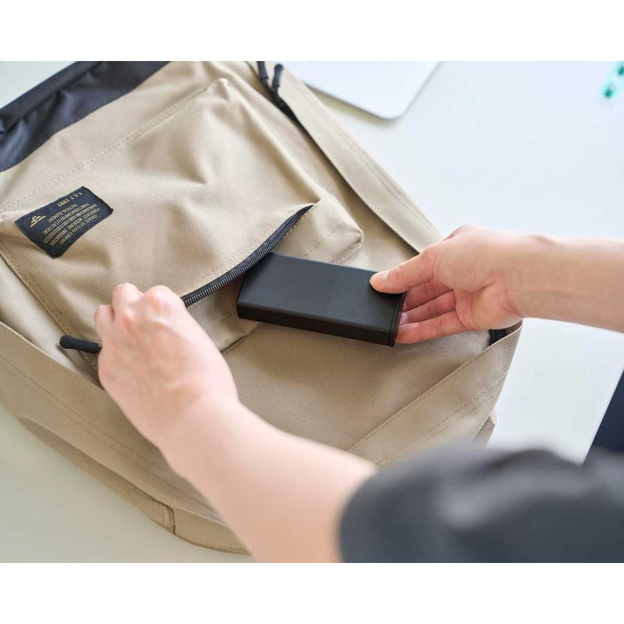 ピルケース 山崎実業 正規品 tower タワー 密閉スリムピルケース 薬ケース  10663 ブラック | tower | 03