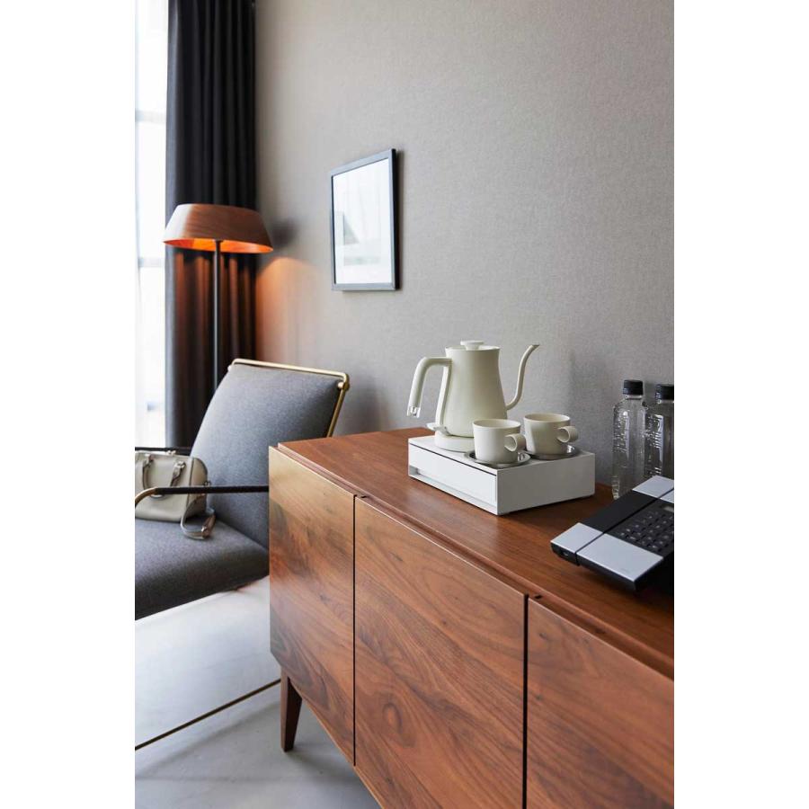 洗面台収納 山崎実業 正規品 tower タワー トレー付きアメニティ引き出し収納 洗面所 サニタリー  10711 ホワイト | tower | 04