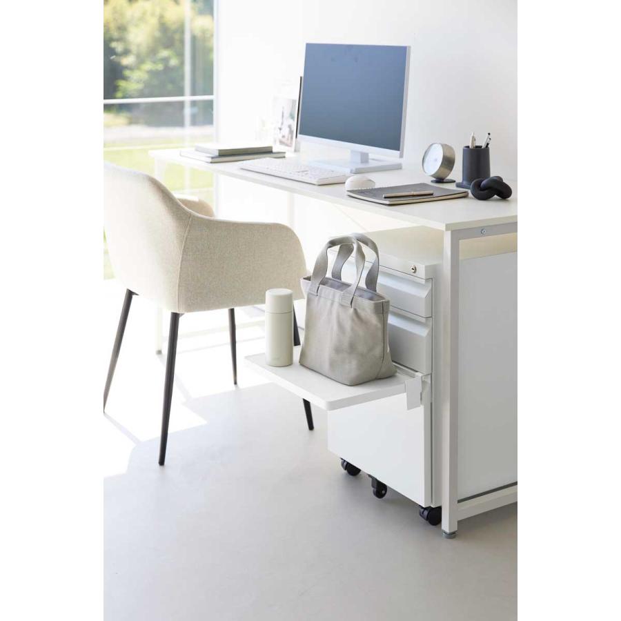 折りたたみ棚 山崎実業 正規品 tower タワー シンク扉折り畳み棚 折り畳み棚 シェルフ  10519 ホワイト | tower | 06