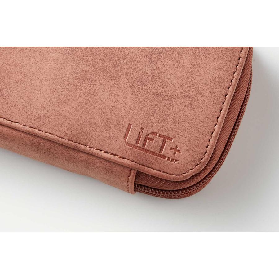 ペンケース 紀寺商事 Kitera ラウンドジップペンケース レザー調 リフトプラス ブラウン |  | 01