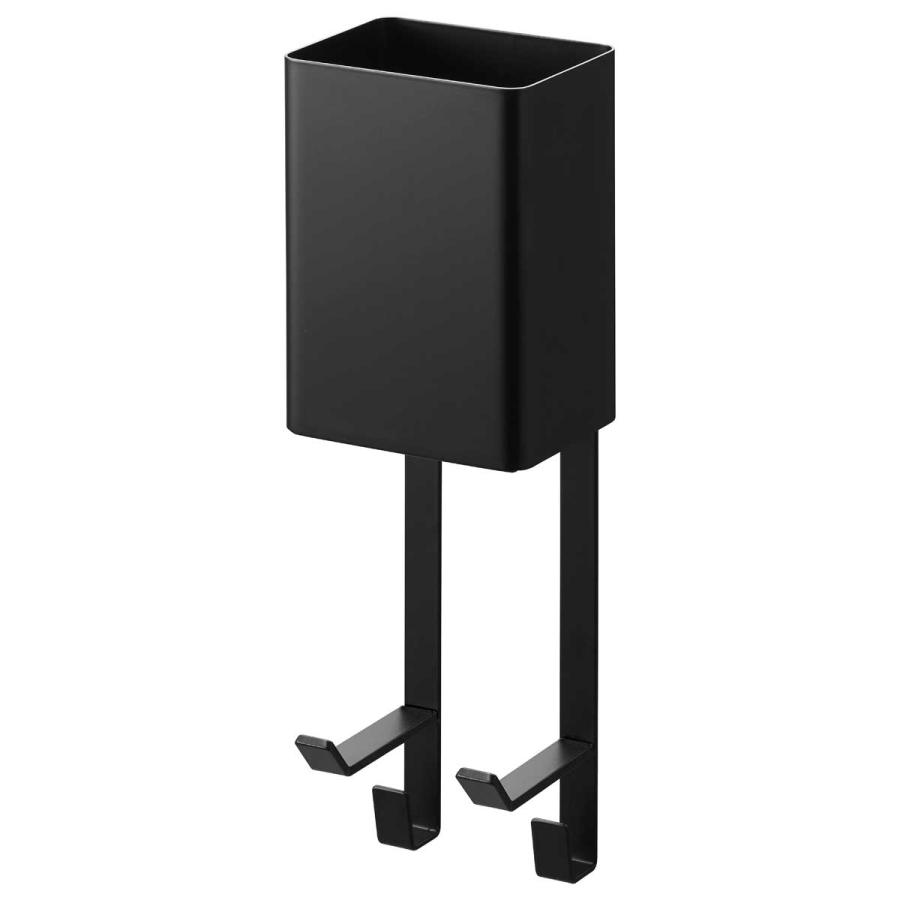 ドライヤーホルダー 山崎実業 正規品 tower タワー マグネットドライヤー&ヘアーアイロンホルダー ドライヤー収納ラック  10548 ブラック | tower | 01