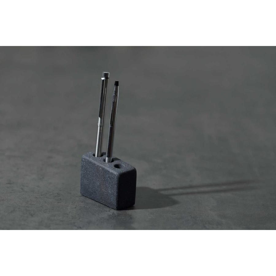 ペン立て 正規品 ideaco イデアコ Pen cube 3 ペンホルダー ペンスタンド ペンキューブ3 ストーンサンドブラック |  | 03