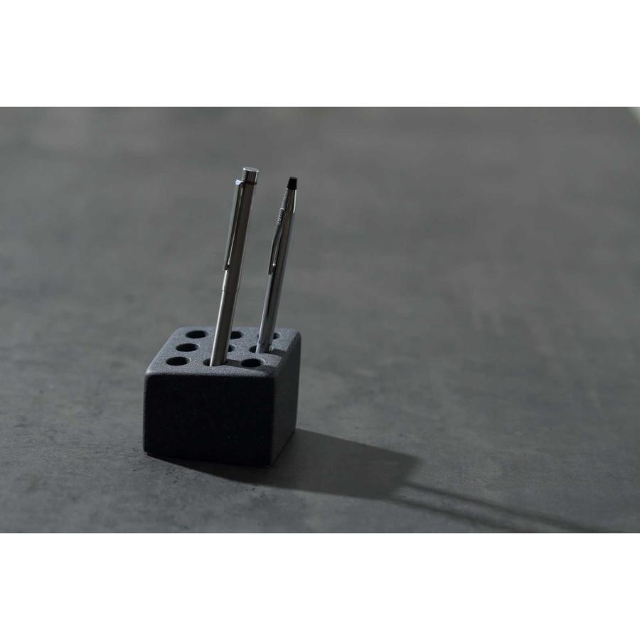 ペン立て 正規品 ideaco イデアコ Pen cube 9 ペンホルダー ペンスタンド ペンキューブ9 ストーンサンドレッド |  | 04