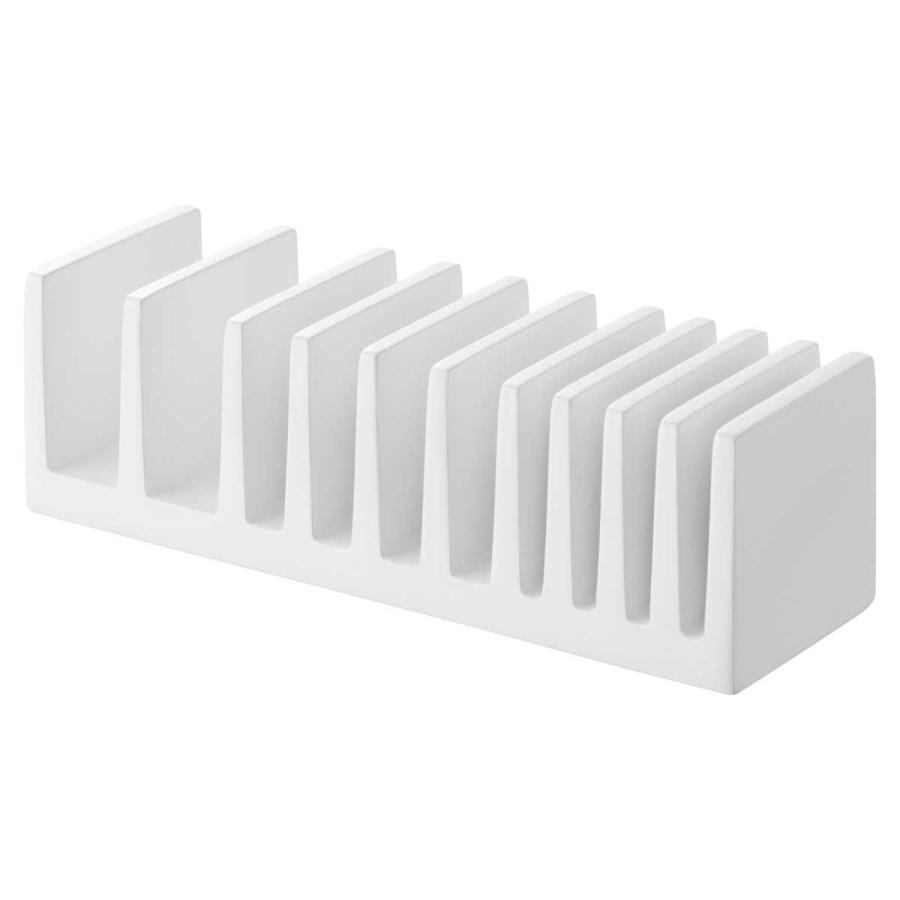 パウチスタンド 山崎実業 正規品 tower タワー パウチ＆アメニティスタンド 縦型 洗面グッズ  10573 ホワイト | tower | 01