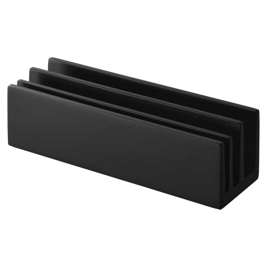 パウチスタンド 山崎実業 正規品 tower タワー パウチ＆アメニティスタンド 横型 洗面グッズ  10576 ブラック | tower | 01